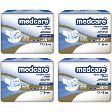 Medcare Premium Özel Seri Large 120 Adet Yetişkin Hasta Bezi