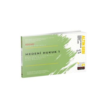 Medeni Hukuk 1 Hocasından Ders Notları - Olcay Ekşioğlu