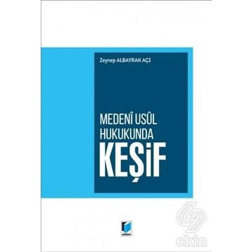 Medeni Usul Hukukunda Keşif - Önder Ege