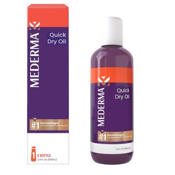 Mederma No:1 100 ml Quick Dry Oil Çatlak Karşıtı Cilt Bakım Yağı