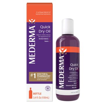 Mederma No:1 100 ml Quick Dry Oil Çatlak Karşıtı Cilt Bakım Yağı