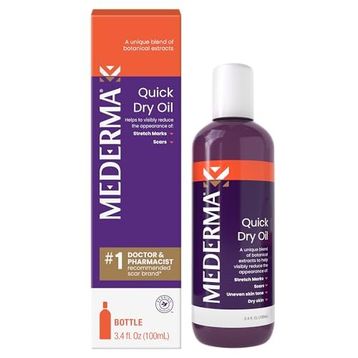 Mederma No:1 100 ml Quick Dry Oil Çatlak Karşıtı Cilt Bakım Yağı
