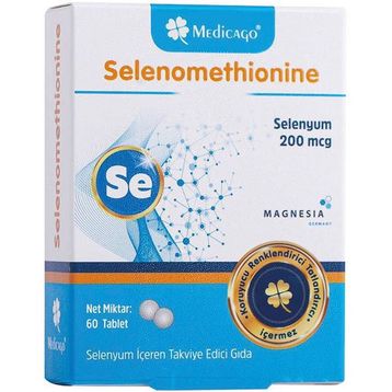 Medicago Selenomethionine 200 mcg 60 Tablet