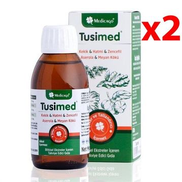 Medicago Tusimed 2x150 ml Şurup