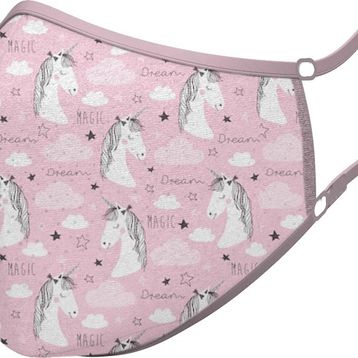Medifash Aura Junior Unicorn Desenli Çocuk Maskesi