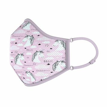 Medifash Aura Junior Unicorn Desenli Çocuk Maskesi