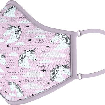 Medifash Aura Junior Unicorn Desenli Çocuk Maskesi