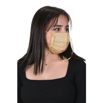 Meditex K-1 Gümüş İyonlu Boyundan Askılı Yıkanabilir Taşlı Maske