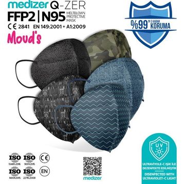 Medizer Qzer FFP2 50'li N95 Maske