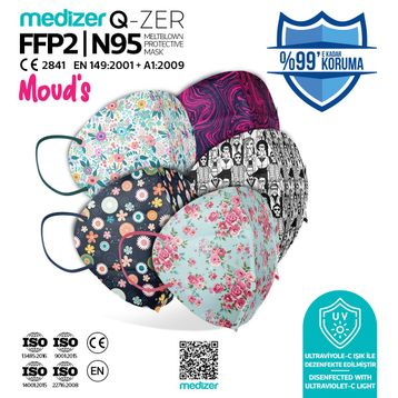 Medizer Qzer FFP2 50'li N95 Maske