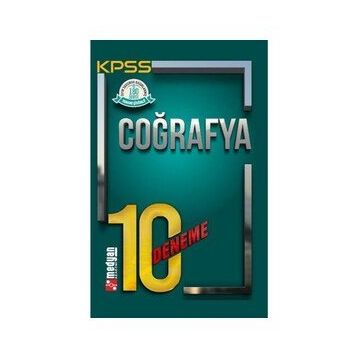 Medyan Yayınları KPSS Coğrafya 10 Deneme