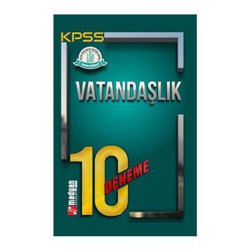 Medyan Yayınları KPSS Vatandaşlık 10 Deneme