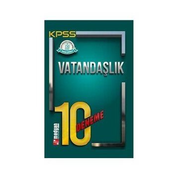 Medyan Yayınları KPSS Vatandaşlık 10 Deneme