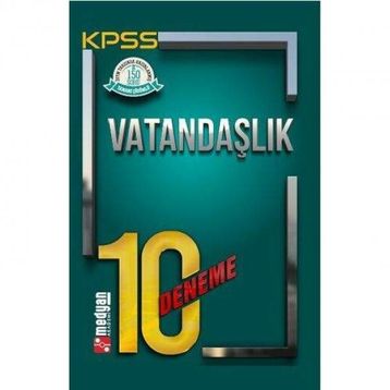 Medyan Yayınları KPSS Vatandaşlık 10 Deneme