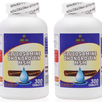 Mefa Naturals Glucosamine Chondroitin MSM 300 Tablet