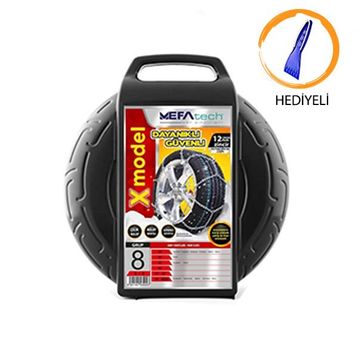 Mefatech 185/75x14 No:8 X Tip Takmatik Kar Zinciri