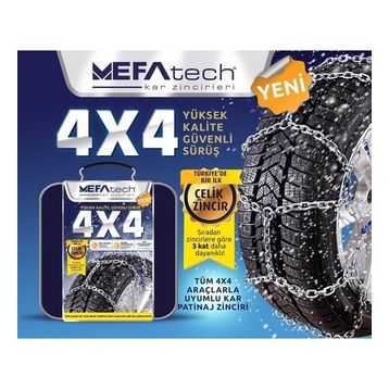 Mefatech 215/75R17 4x4 Çelik Gövde Oto Kar Zinciri
