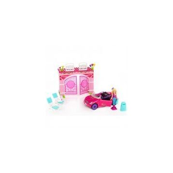 Mega Bloks Barbie Blok Araç ve Garaj Seti