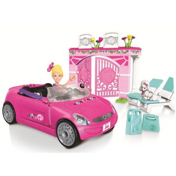 Mega Bloks Barbie Blok Araç ve Garaj Seti