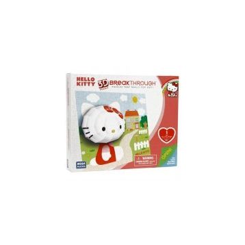 Mega Bloks Breakthrough Hello Kitty 3 Boyutlu Puzzle