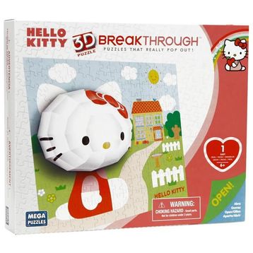 Mega Bloks Breakthrough Hello Kitty 3 Boyutlu Puzzle