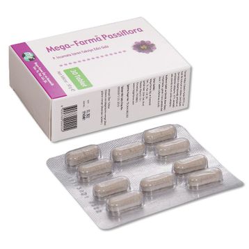Mega Farma Passiflora İncarnata 30 Tablet