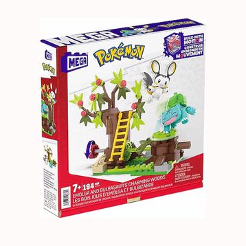 Mega HTH69 Pokemon Emolga ve Bulbasaur'un Ormanı