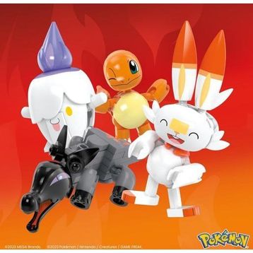 Mega HTJ06 Pokemon Ateş Tipi Eğitmen Takımı