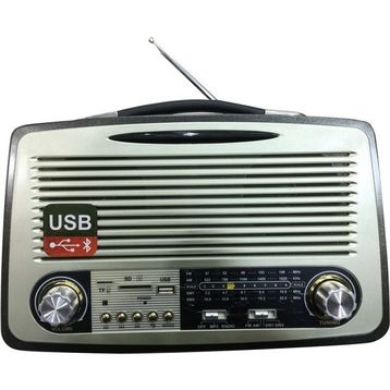 Mega MG-1700BT Bluetooth Nostalji Radyo