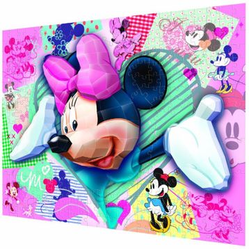Mega Minnie Mouse 3D 250 Parça Puzzle