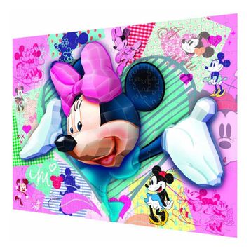 Mega Minnie Mouse 3D 250 Parça Puzzle