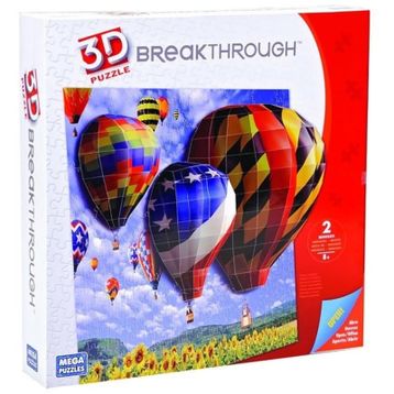 Mega Puzzles Balonlar 3D 200 Parça Puzzle
