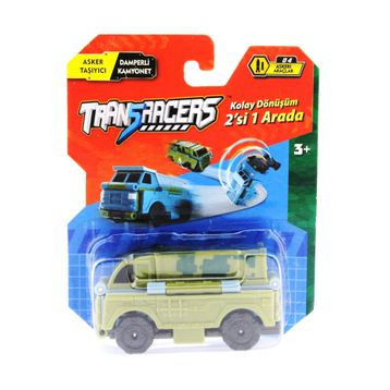 Mega Transracers Dönüşen Araçlar Askeri Araçlar Taşıyıcı Kamyonet