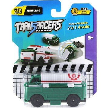 Mega Transracers Dönüşen Araçlar Posta Aracı Ambulans