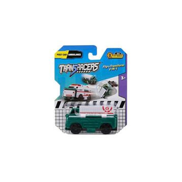 Mega Transracers Dönüşen Araçlar Posta Aracı Ambulans