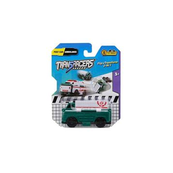 Mega Transracers Dönüşen Araçlar Posta Aracı Ambulans