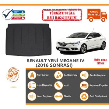 Megane IV HB 2016 Sonrası Bagaj Havuzu