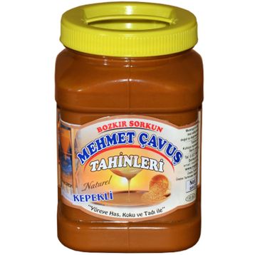 Mehmet Çavuş Plastik Kutu 1 kg Kepekli Bozkır Tahini