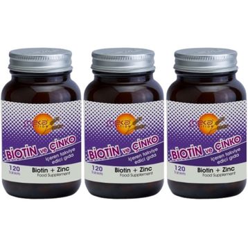 Meka Nutrition Biotin Zinc 120 Tablet