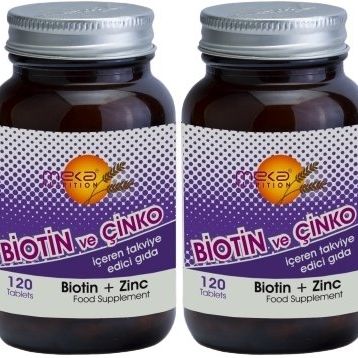 Meka Nutrition Biotin Zinc 2x120 Tablet