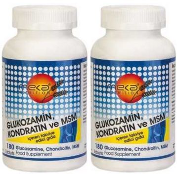 Meka Nutrition Glucosamine Chondroitin MSM 180 Tablet