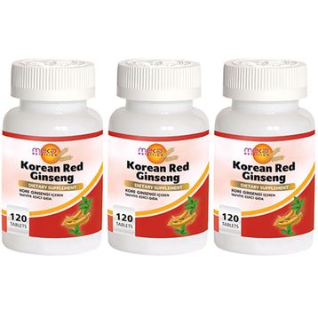 Meka Nutrition Korean Red Ginseng 120 Tablet