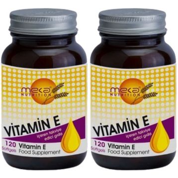 Meka Nutrition Vitamin E 120 Kapsül