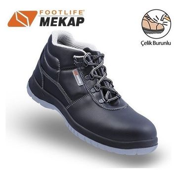 Mekap Jeriko 236 S2 Siyah İş Ayakkabısı