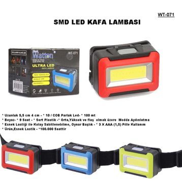 Meks Wt-071 Pilli Kafa Lambası