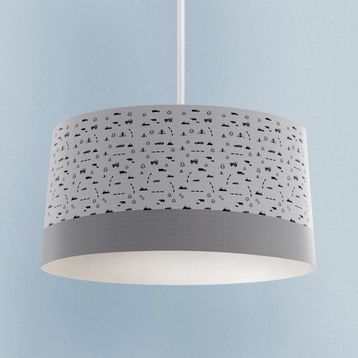 Mekta Home Gri Küçük Arabalı Avize