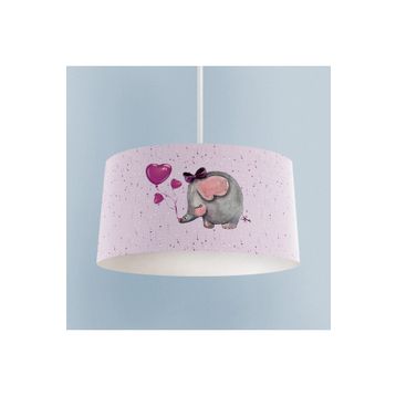 Mekta Home Mor Fiili Balonlu Pembe Avize