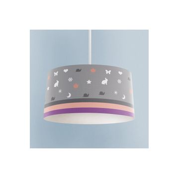 Mekta Home Renkli Soft Gri Avize
