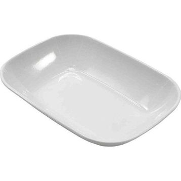 Melamin 030 12 cm Kare Kayık Garnitür Tabak