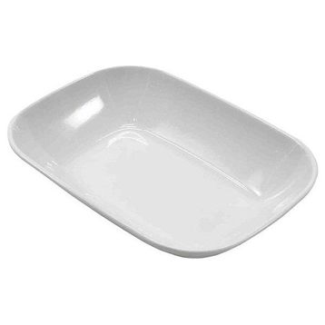 Melamin 030 12 cm Kare Kayık Garnitür Tabak